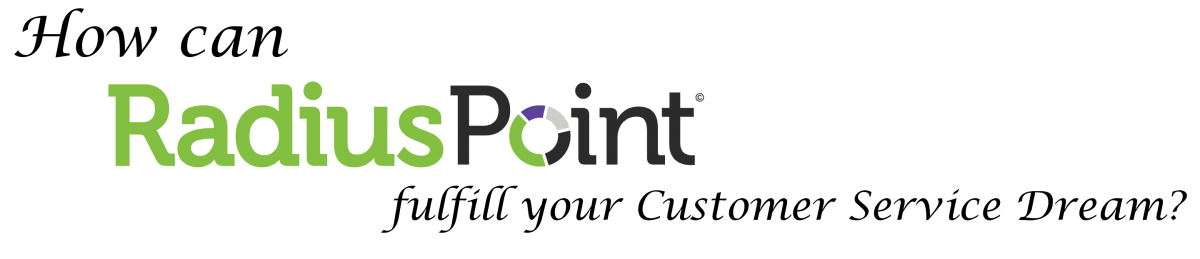 RadiusPoint logo customer service dream
