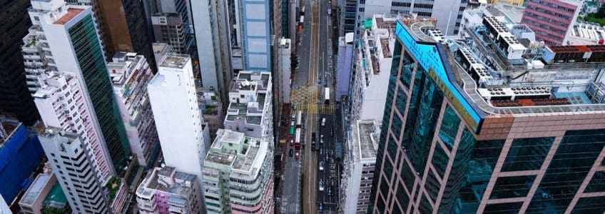 Hong Kong city streets